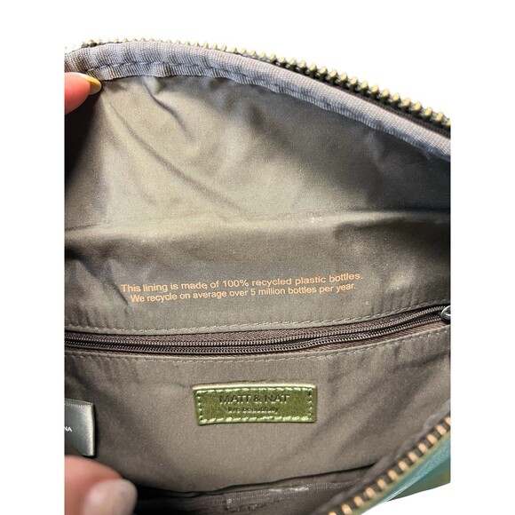 Matt And Nat Green Vie Vegan Fanny Pack Belt Bag Unisex EUC - Picture 9 of 16
